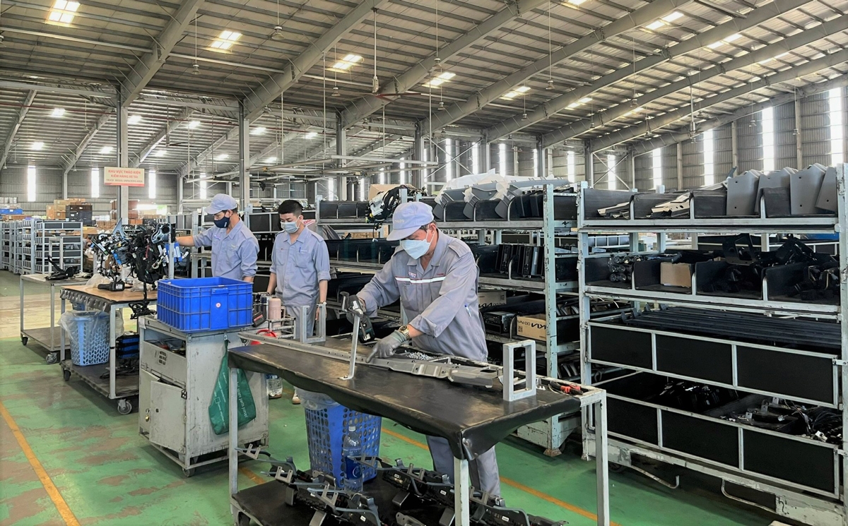 Mỗi dây chuyền sẽ đảm nhiệm một thương hiệu ô tô khác nhau với các tiêu chuẩn riêng biệt.