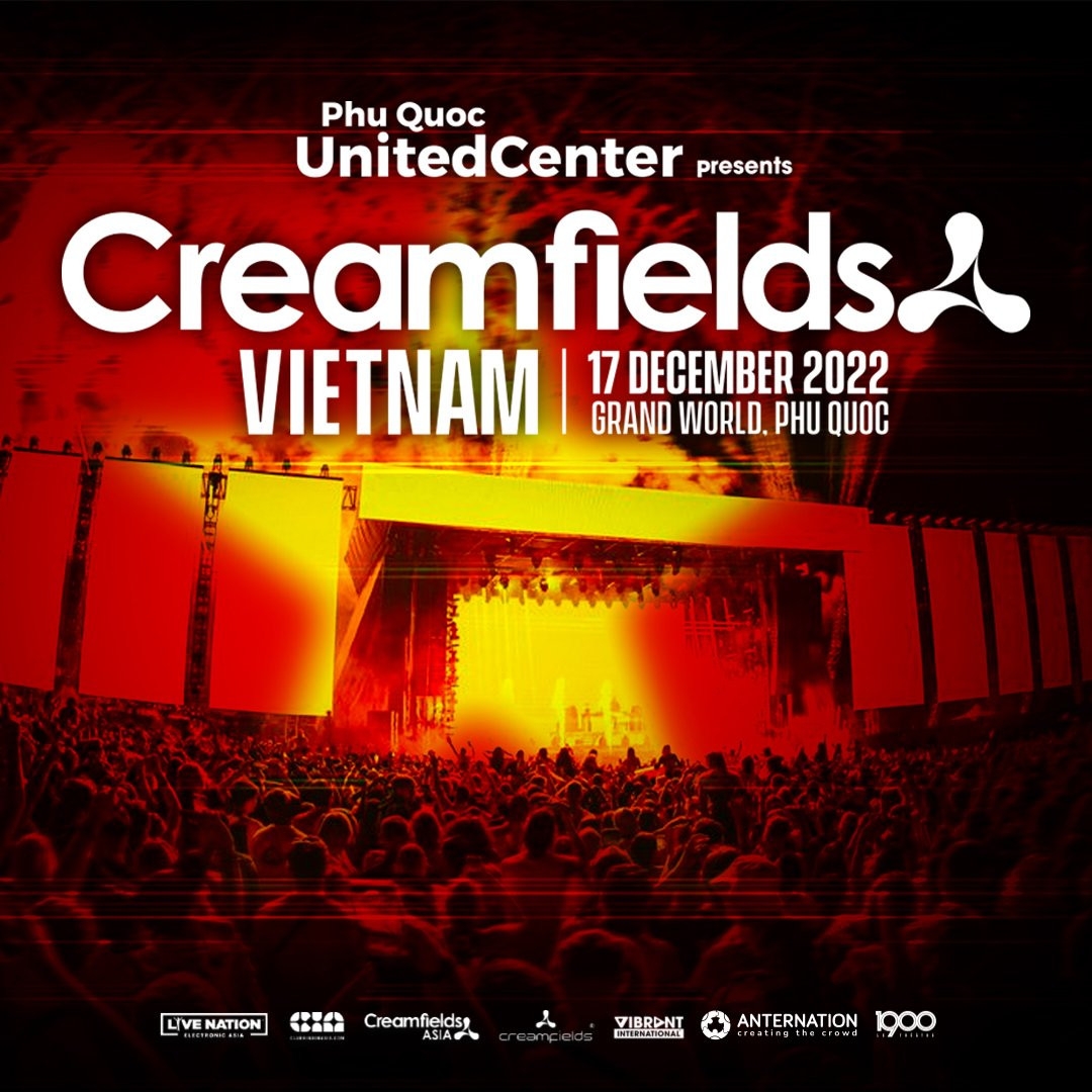 Đại nhạc hội điện tử quốc tế siêu hot “Phu Quoc United Center presents Creamfields Vietnam 2022”.