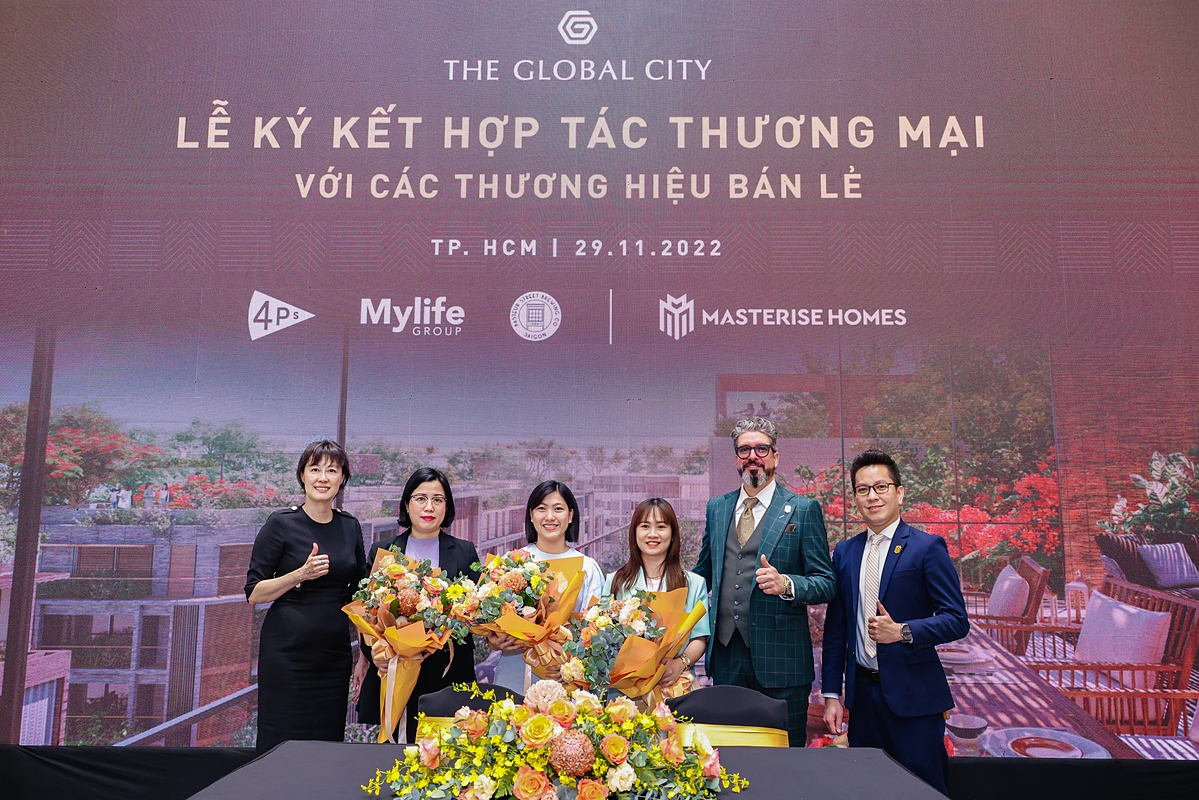 Masterise Homes ký kết hợp tác cùng các thương hiệu F&B nổi tiếng vào sáng cùng ngày, các thương hiệu sẽ có mặt tại The Global City trong thời gian tới.