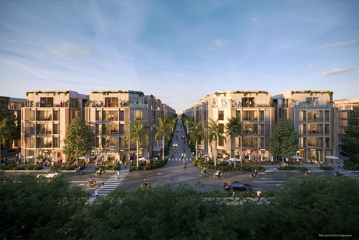 Khu nhà phố thương mại SOHO được đánh giá là mặt bằng tiềm năng giúp các thương hiệu nhanh chóng đạt mục tiêu kinh doanh hiệu quả.