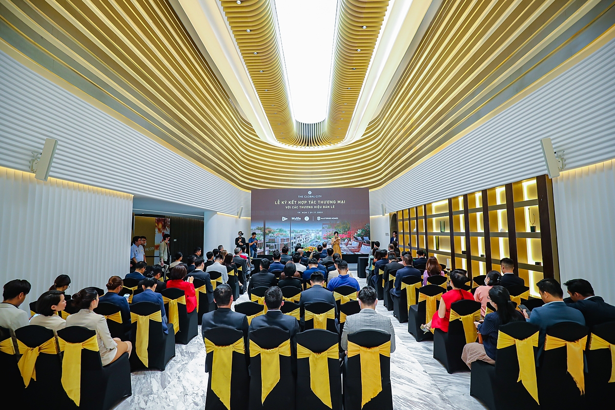 Lễ ký kết diễn ra ngay sau sự kiện khai trương Sales Gallery kiêm Lifestyle hub lớn nhất Việt Nam tại The Global City.