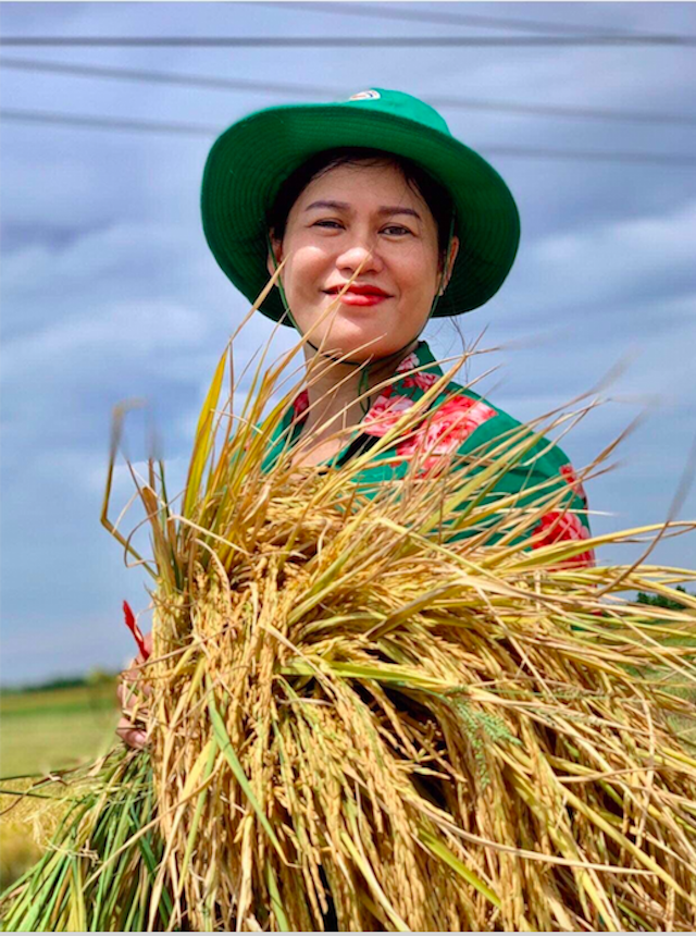 Tổng Giám đốc Công ty CP Kinh doanh Chế biến Nông sản Bảo Minh - Bùi Thị Hạnh Hiếu.