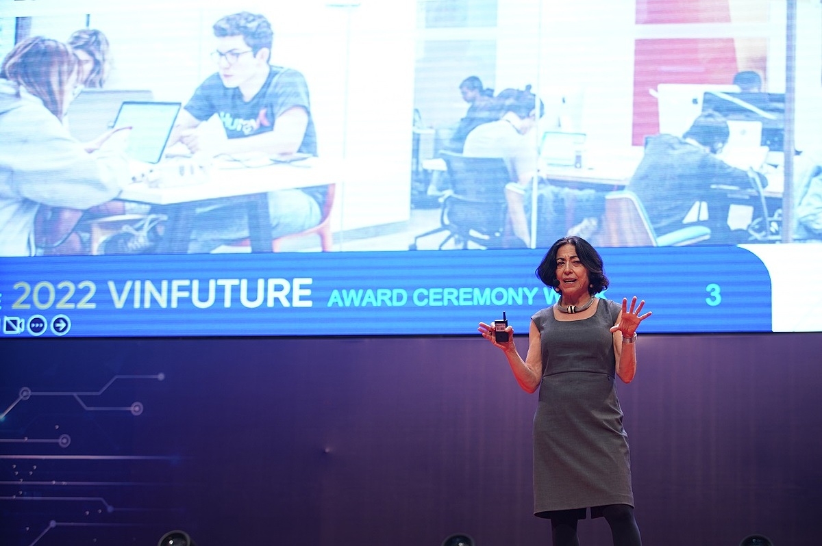 Giáo sư Jennifer Tour Chayes: VinFuture là giải thưởng đầu tiên lấy tiêu chí khoa học phụng sự nhân loại là tiêu chí hàng đầu.