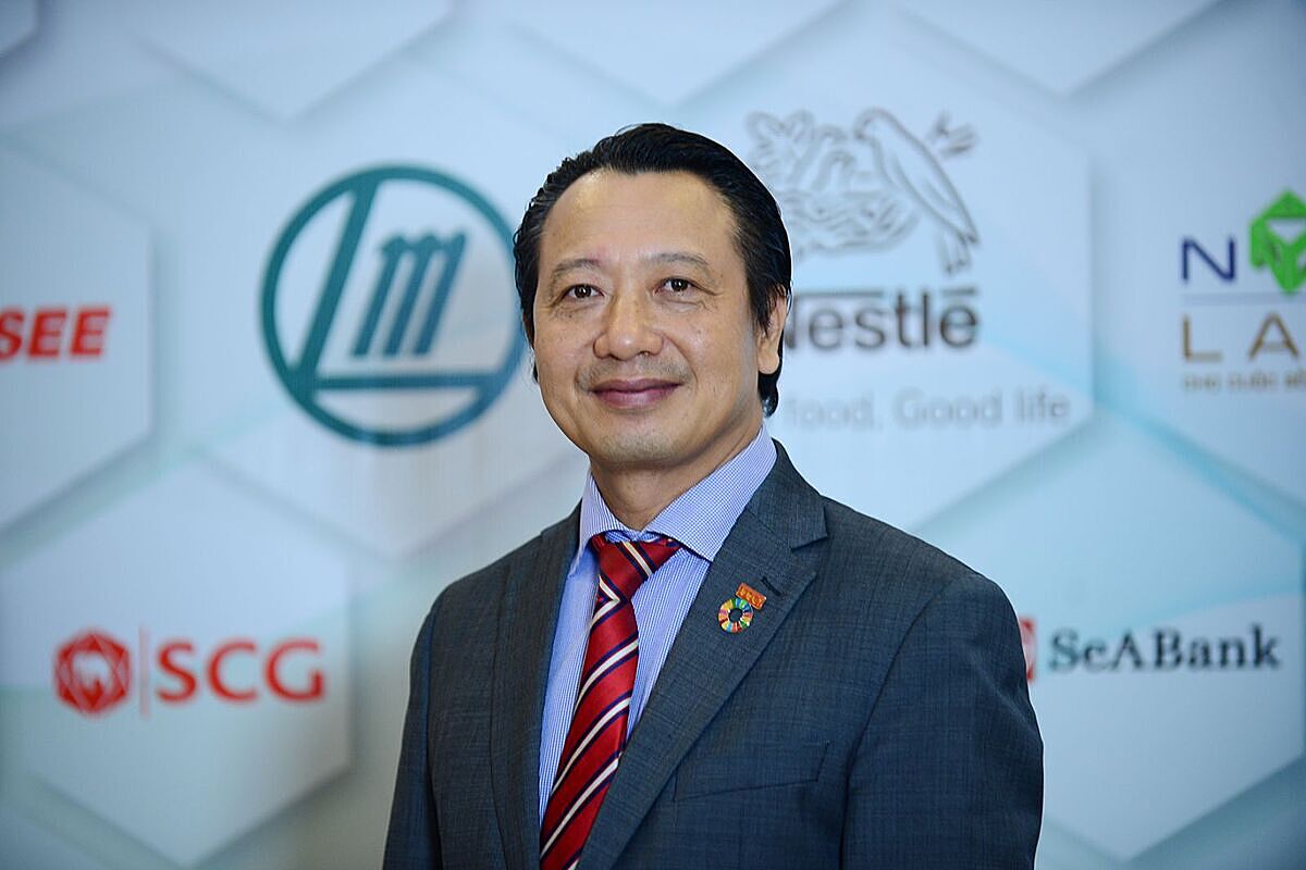 Ông Nguyễn Quang Vinh, Phó Chủ tịch Liên đoàn Thương mại và Công nghiệp Việt Nam (VCCI) - Chủ tịch Hội đồng Doanh nghiệp vì sự Phát triển bền vững Việt Nam.