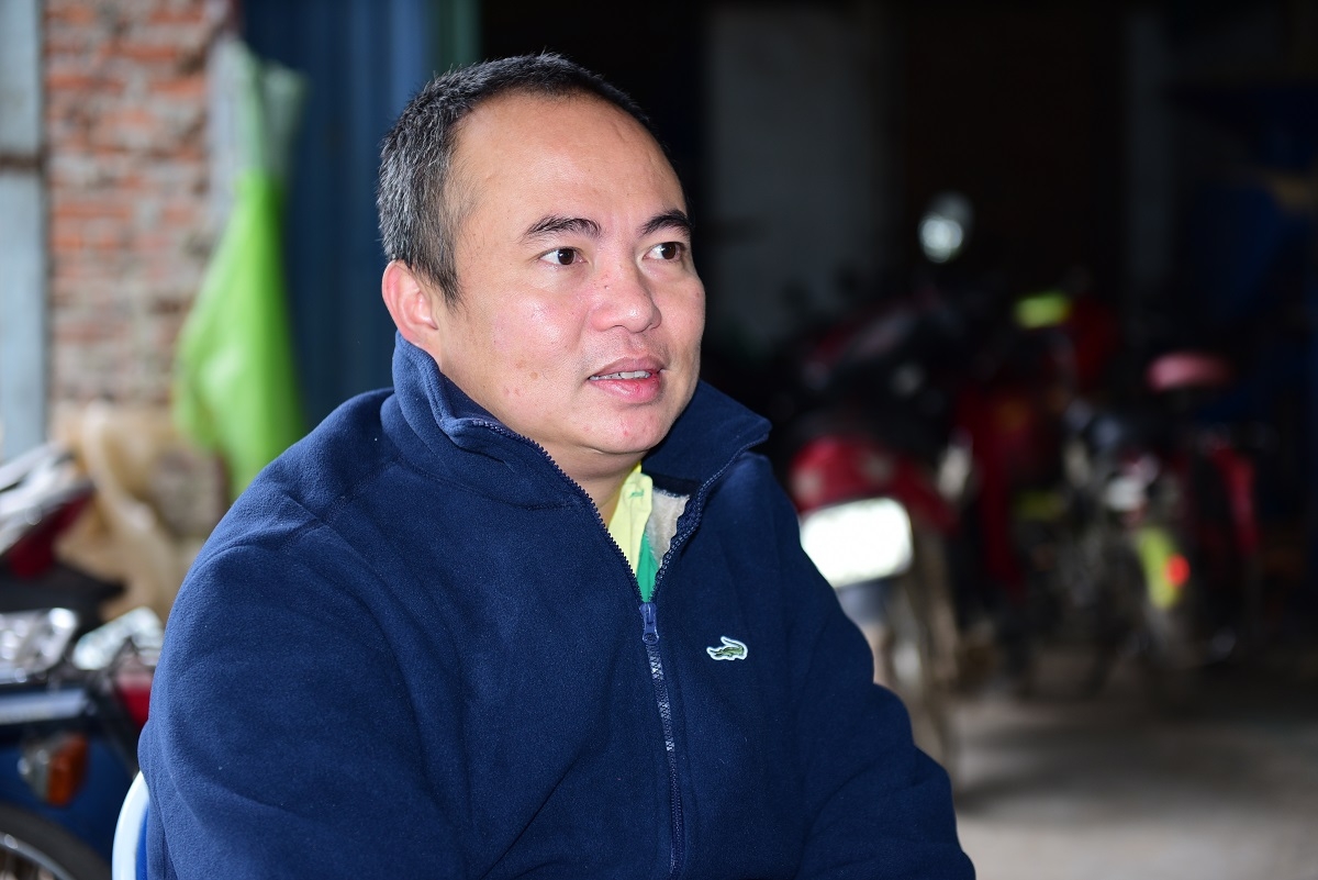 Anh Phan Trung Kiên đã trải qua nhiều thăng trầm trong quá trình khởi nghiệp với sản phẩm cà gai leo. (Ảnh Lê Mạnh)