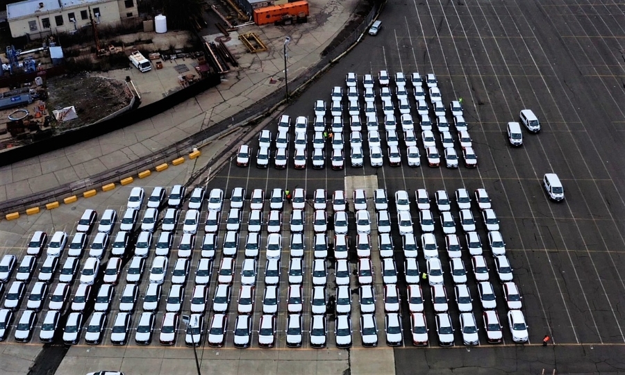 999 xe VinFast đầu tiên cập cảng Mỹ.