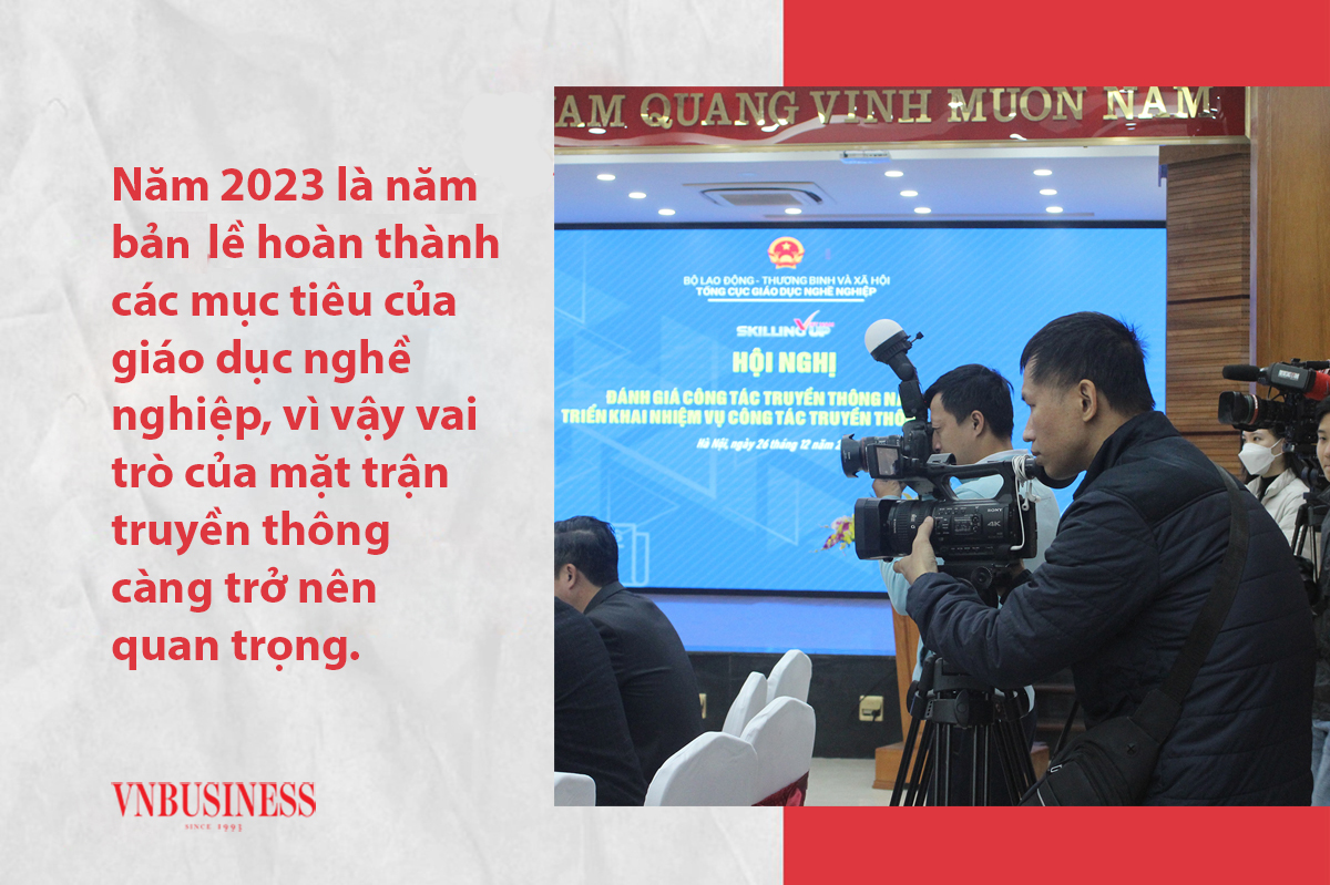 Vai trò của báo chí, truyền thông ngày càng trở nên quan trọng trong phát triển giáo dục nghề nghiệp.