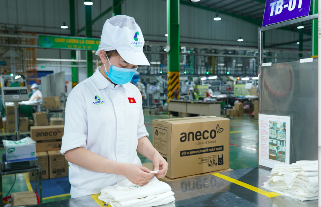 An Phát Holdings luôn không ngừng nỗ lực để Việt Nam không còn là điểm trắng trên bản đồ sản phẩm nhựa sinh học của thế giới.