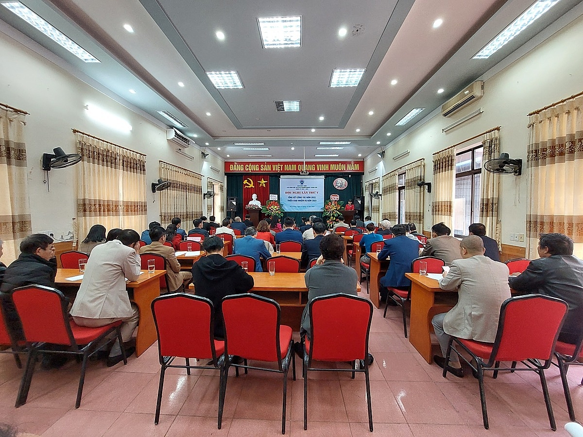 Quang cảnh hội nghị tổng kết.