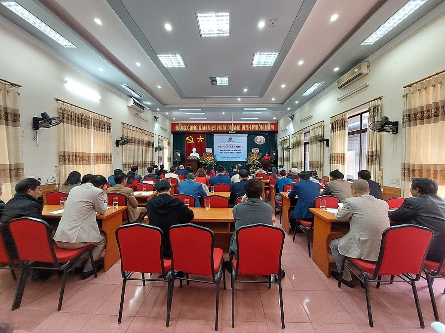 Quang cảnh hội nghị tổng kết.