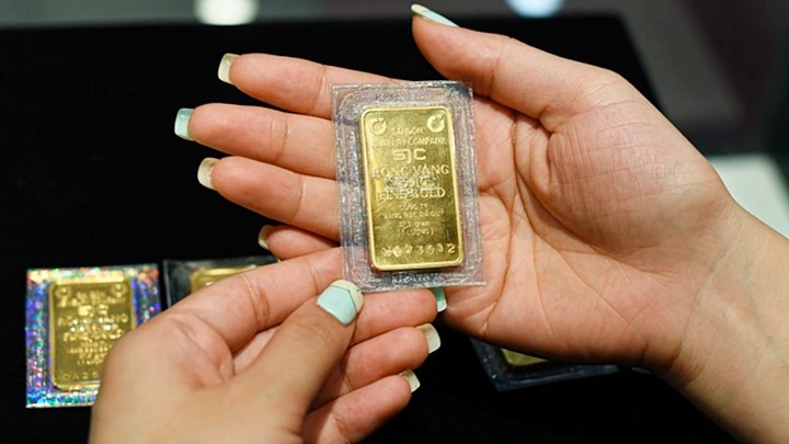 Vàng SJC giao dịch quanh 66,7 triệu đồng/lượng. (Ảnh: Int)