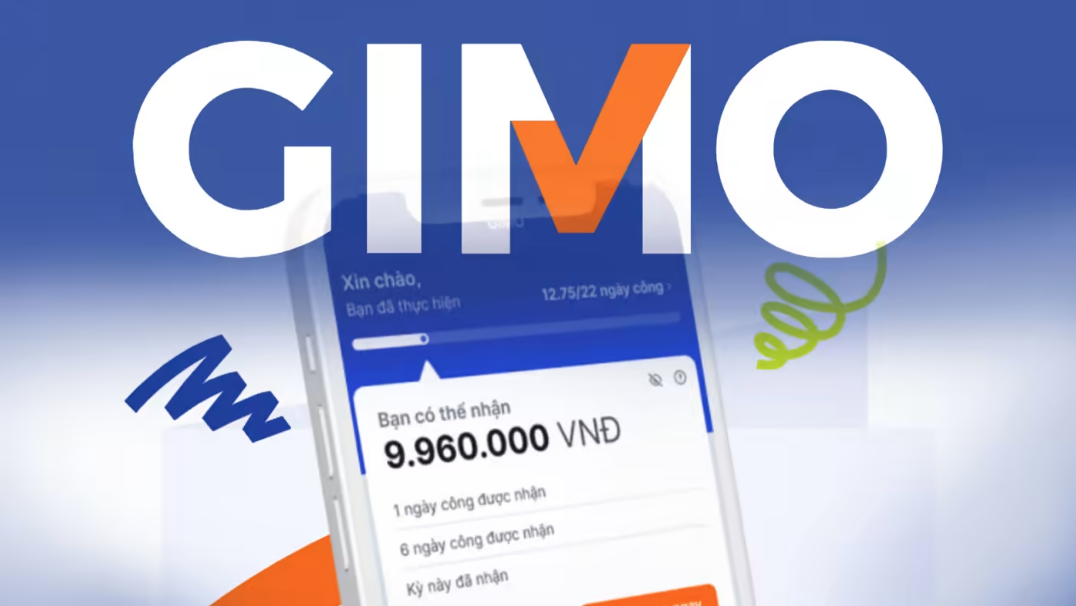 Người dùng GIMO có thể theo dõi chi tiêu của họ và biết ngay số tiền họ kiếm được. (Ảnh chụp màn hình từ trang web chính thức của GIMO)