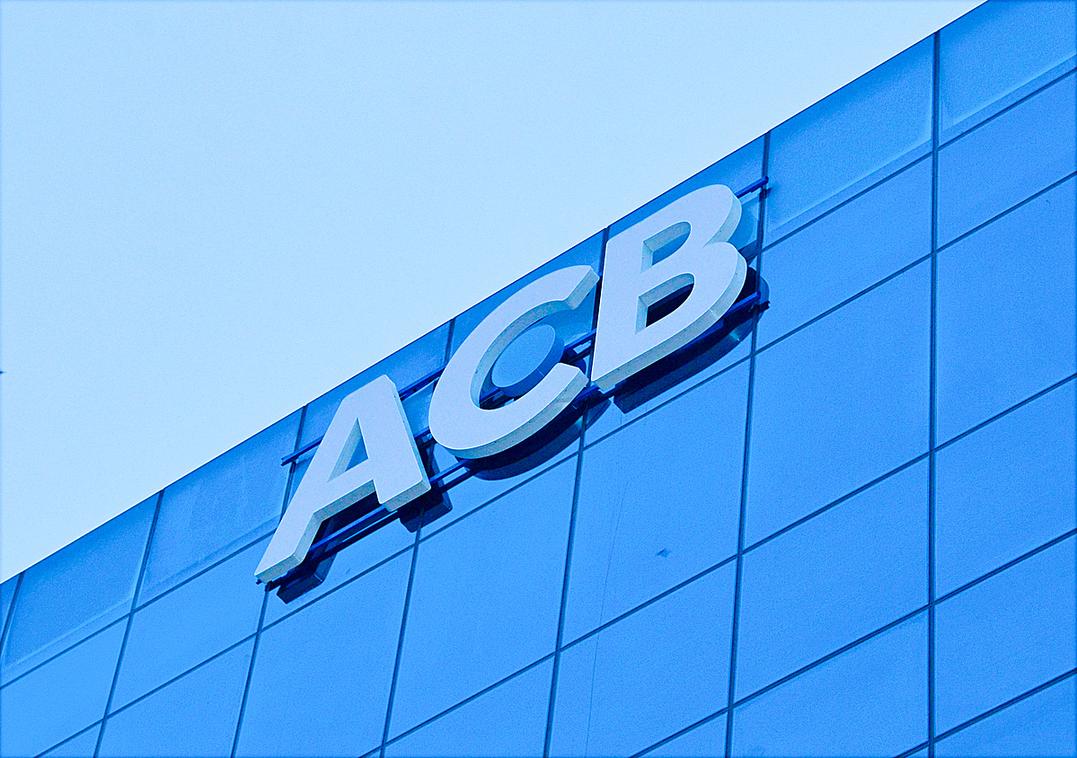 ACB có quy mô tăng trưởng vượt trội.