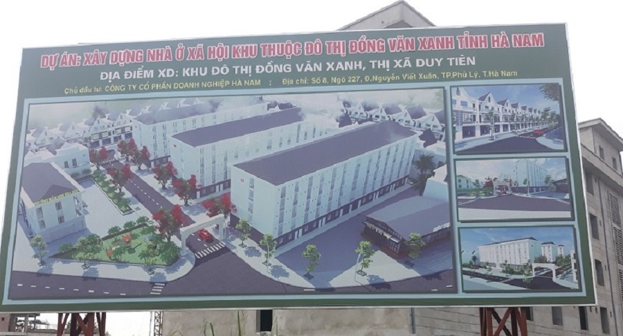 KĐT Đồng Văn Xanh có nhiều sai phạm về đất đai.