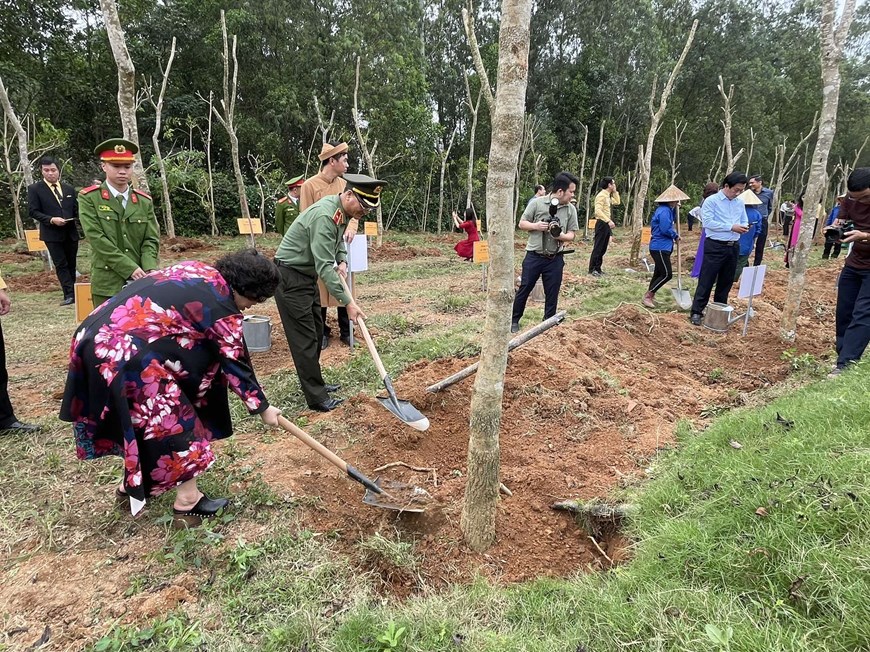 Thêm một cây xanh là thêm một mầm sống.