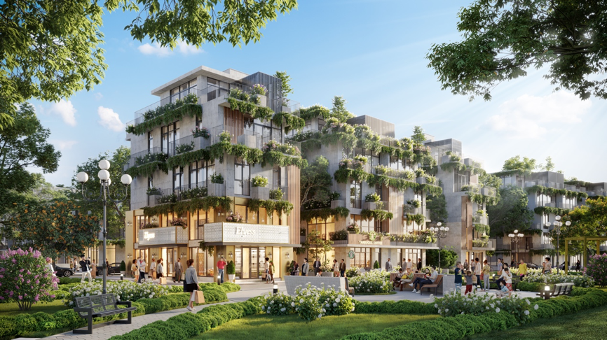 Tuyến phố thu hút các thương hiệu trong và ngoài nước.