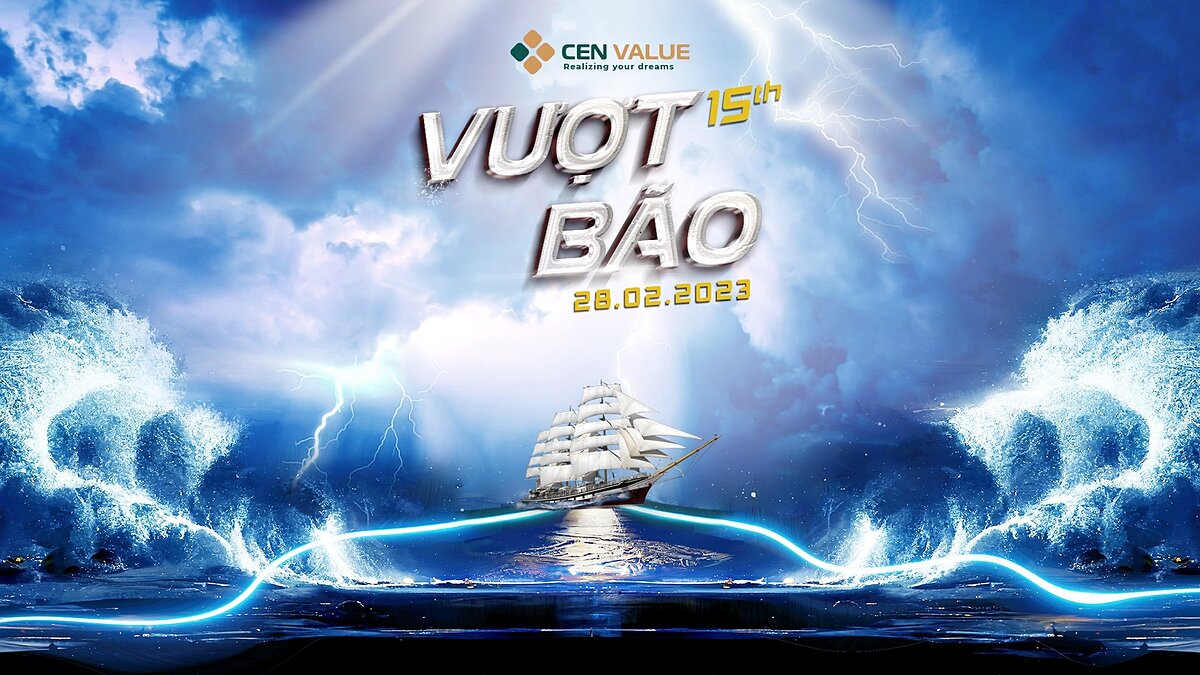 Cen Value tuổi 15 sẵn sàng “vượt bão” ra khơi, hướng tới tương lai.