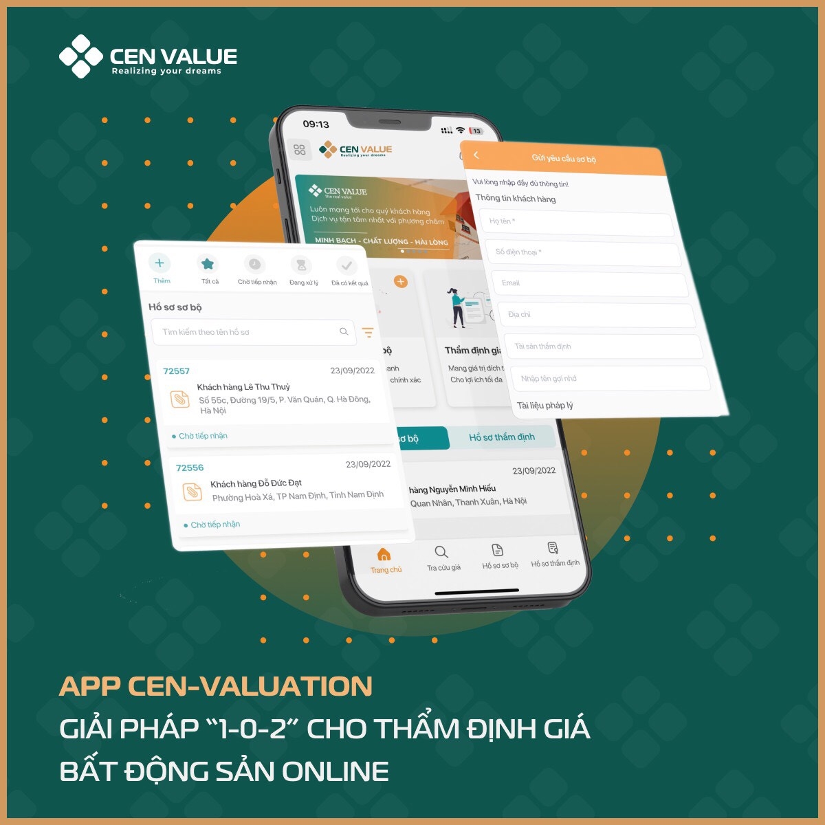 App Cen Valuation được đánh giá sẽ tạo nên “cuộc cách mạng” cho thẩm định giá bất động sản.