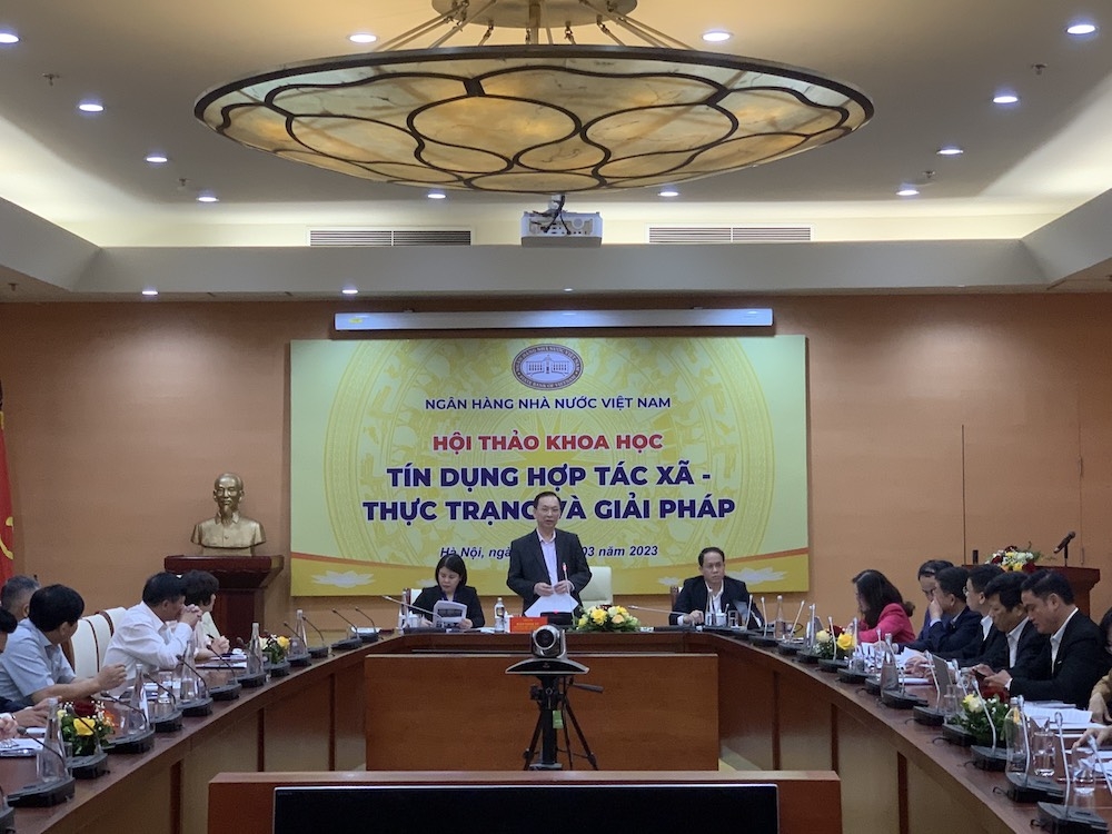 Hội thảo tập trung đề xuất phương hướng, giải pháp tăng cường hoạt động cấp tín dụng ngân hàng cho các HTX.