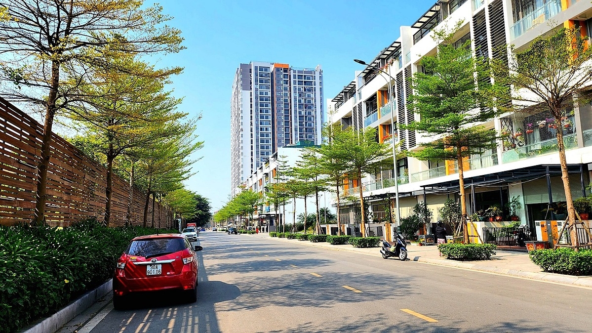 Hạ tầng hiện đại và đồng bộ tại Bình Minh Garden.