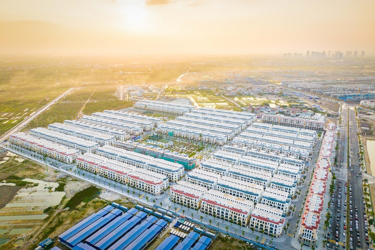 “Siêu quần thể đô thị biển” Vinhomes đang góp phần tạo nên kỳ tích sông Hồng ở phía Đông Hà Nội.