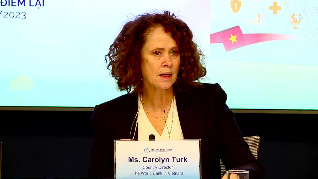 Bà Carolyn Turk, Giám đốc Quốc gia WB tại Việt Nam.