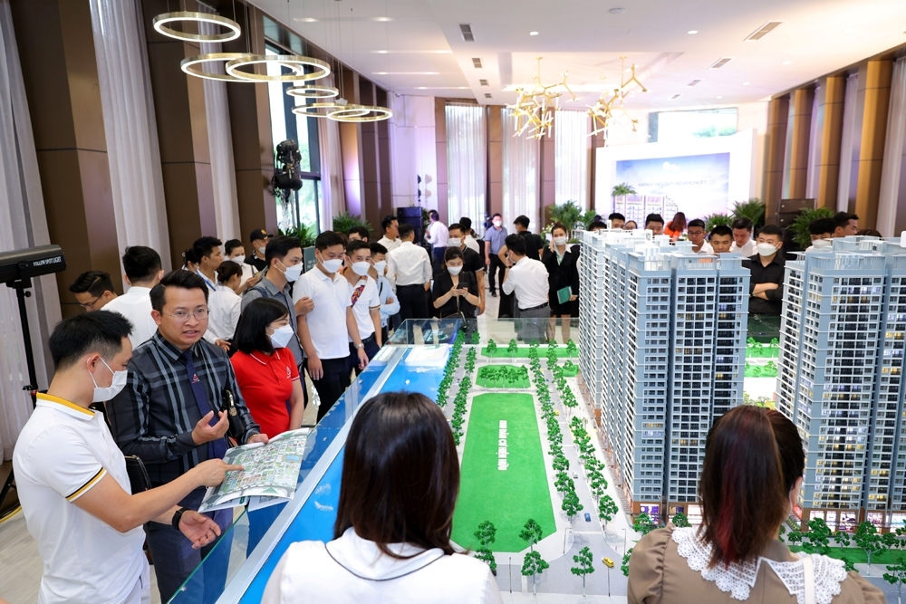 Hoàng Mai là một trong những khu vực thu hút khách hàng nhất (ảnh ghi nhận từ dự án Hanoi Melody Residences tại Tây Nam Linh Đàm – Hoàng Mai).