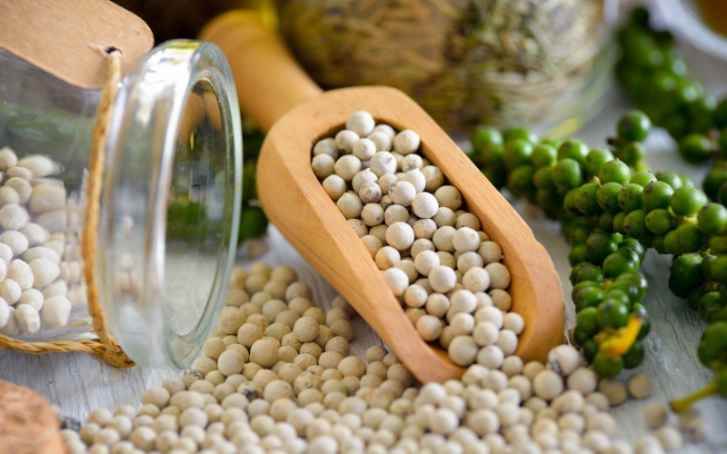 Giá tiêu chỉ tăng 500 đồng/kg tại Bà Rịa-Vũng Tàu.