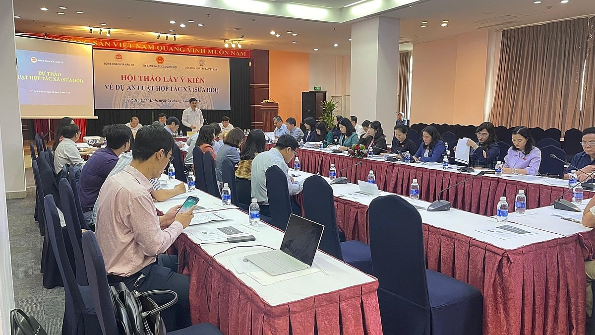 Nhiều ý kiến cho rằng Dự thảo Luật Hợp tác xã (sửa đổi) cần tọa điều kiện cho HTX tiếp cận nguồn vốn tín dụng.