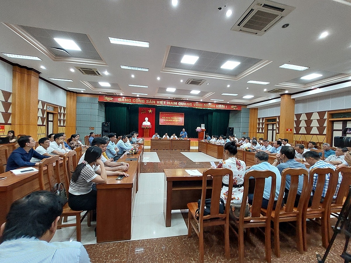 Hội nghị thu hút đầy đủ thành viên của Liên minh HTX TP Hải Phòng tại địa bàn huyện Thủy Nguyên tham gia.