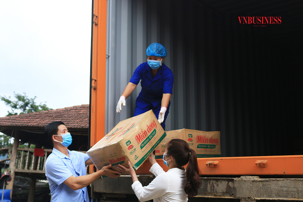 Miến dong của HTX Tài Hoan lên đường sang châu Âu.