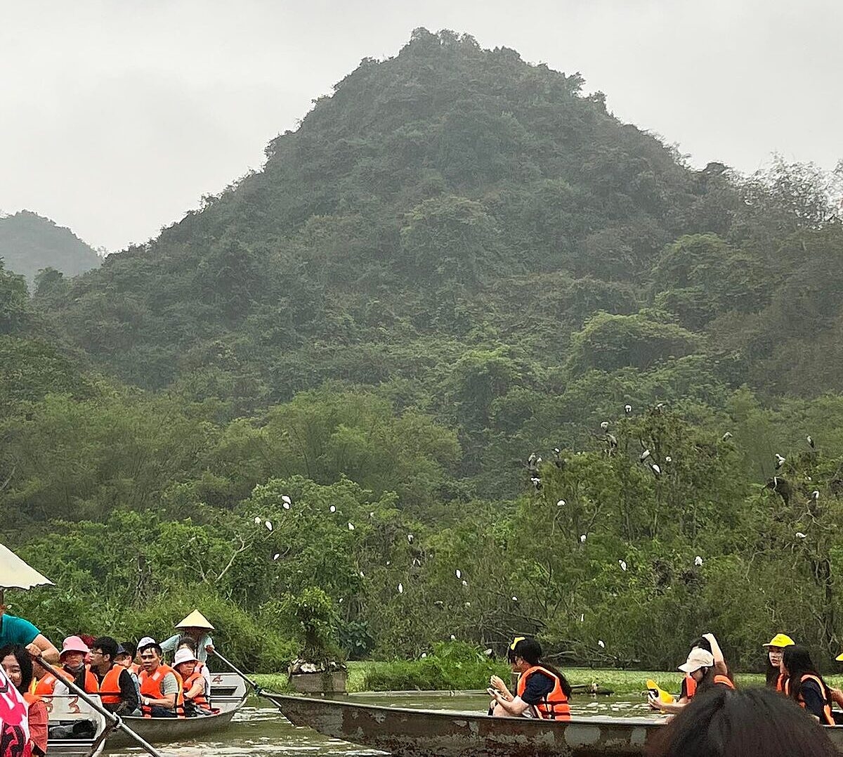Một góc khu du lịch Tam Cốc-Bích Động (Ninh Bình). Ảnh: Thanh Giang