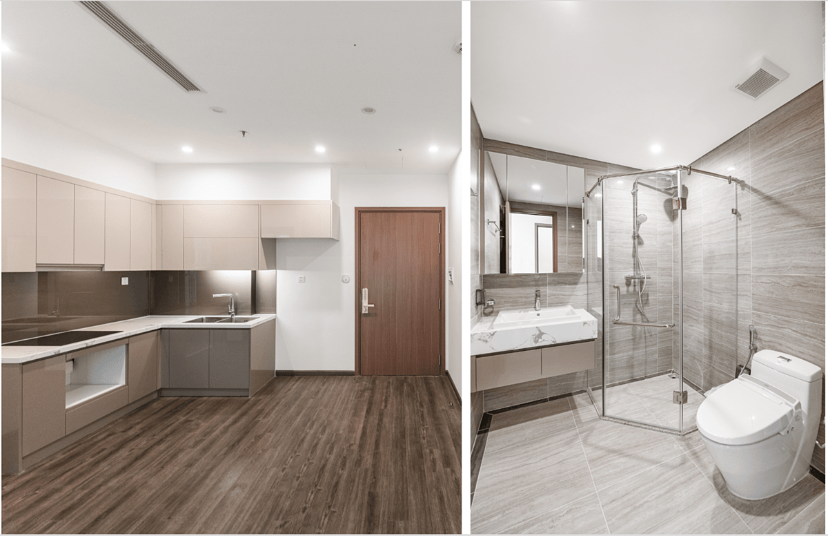 Sở hữu ngay căn hộ đẳng cấp xứng tầm chủ nhân với tiêu chuẩn bàn giao liền tường vượt trội.