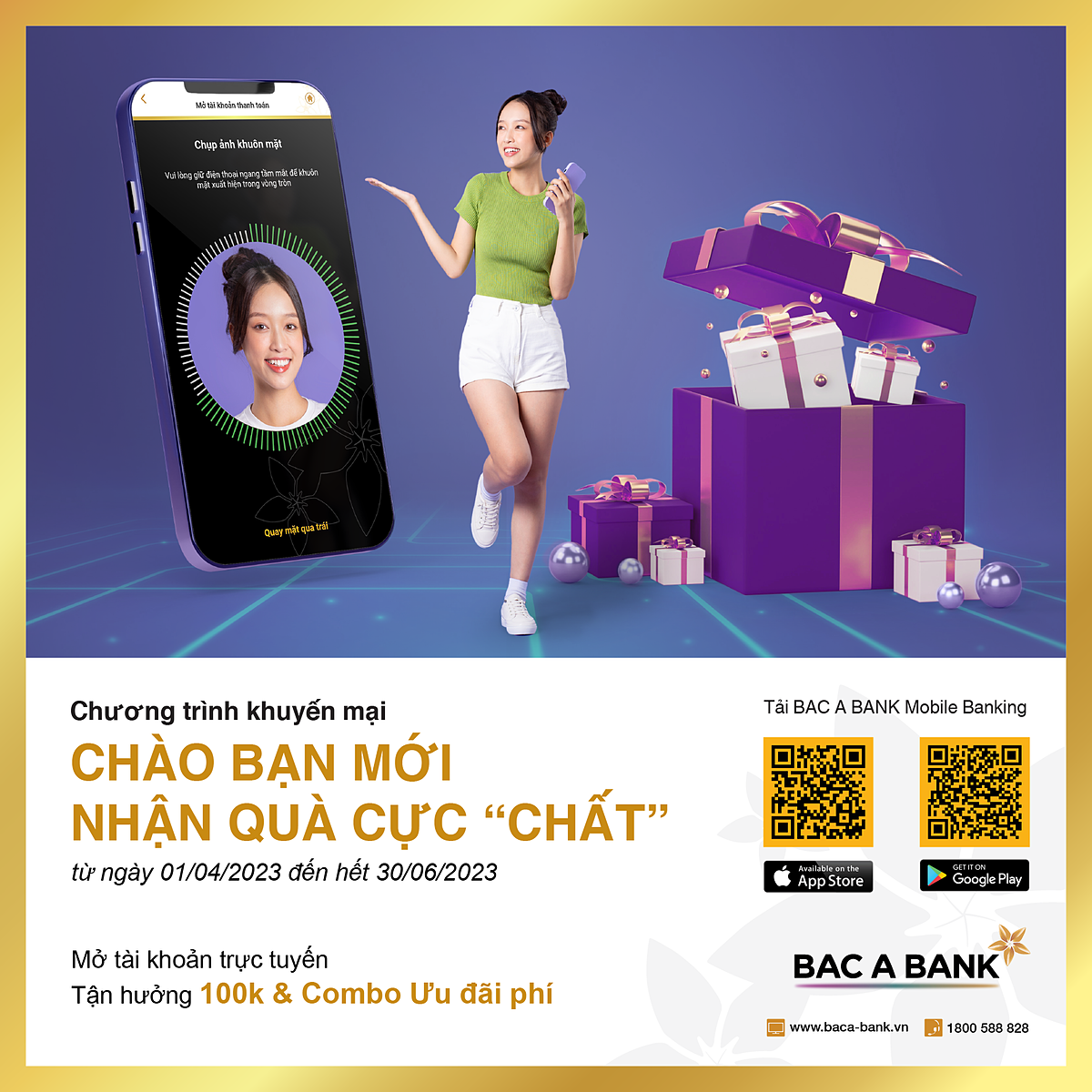 BAC A BANK tưng bừng ưu đãi “Chào bạn mới – Nhận quà cực chất”.