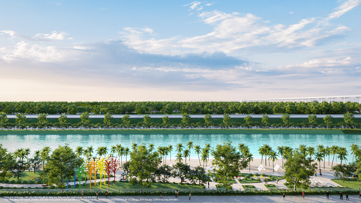 The Zurich có vị trí kế cận hồ San Hô tạo ra tầm view “triệu đô” đắt giá và không gian thiên nhiên trong lành.