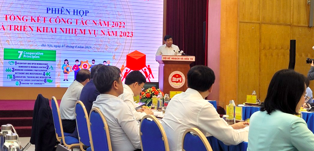 Ông Nguyễn Chí Dũng, Bộ trưởng Bộ KH&ĐT, Phó trưởng Ban Thường trực Ban Chỉ đạo Đổi mới, phát triển kinh tế tập thể, hợp tác xã.