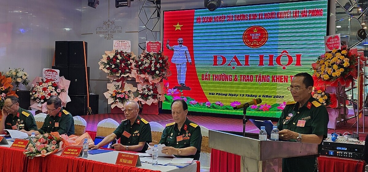 Ông Nguyễn Thanh Đoàn - Chủ tịch hội thông tin tại Đại Hội.