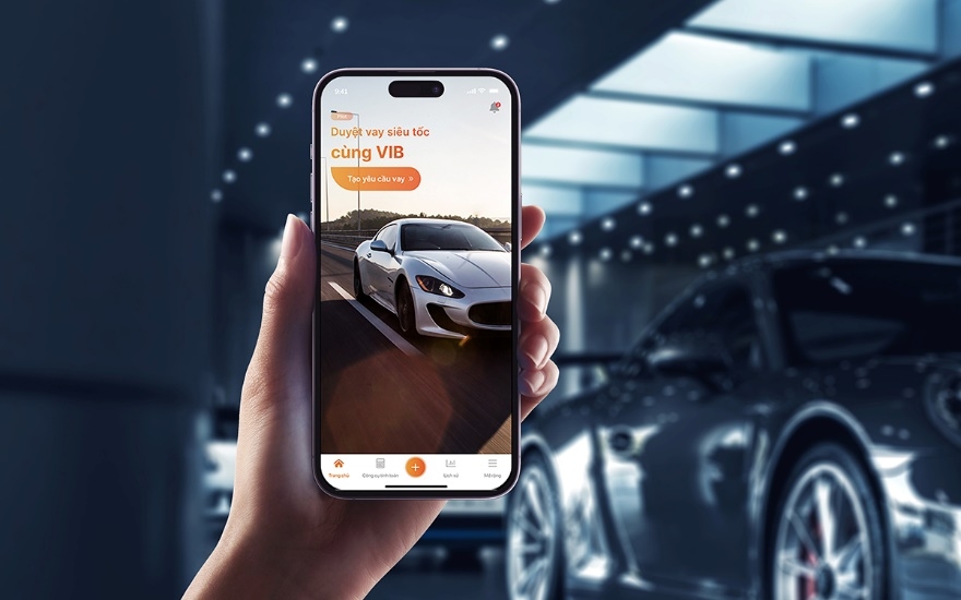 Khách hàng khi có nhu cầu vay mua xe sẽ được các đại lý ô tô hỗ trợ đăng ký qua ứng dụng VIB Champion.