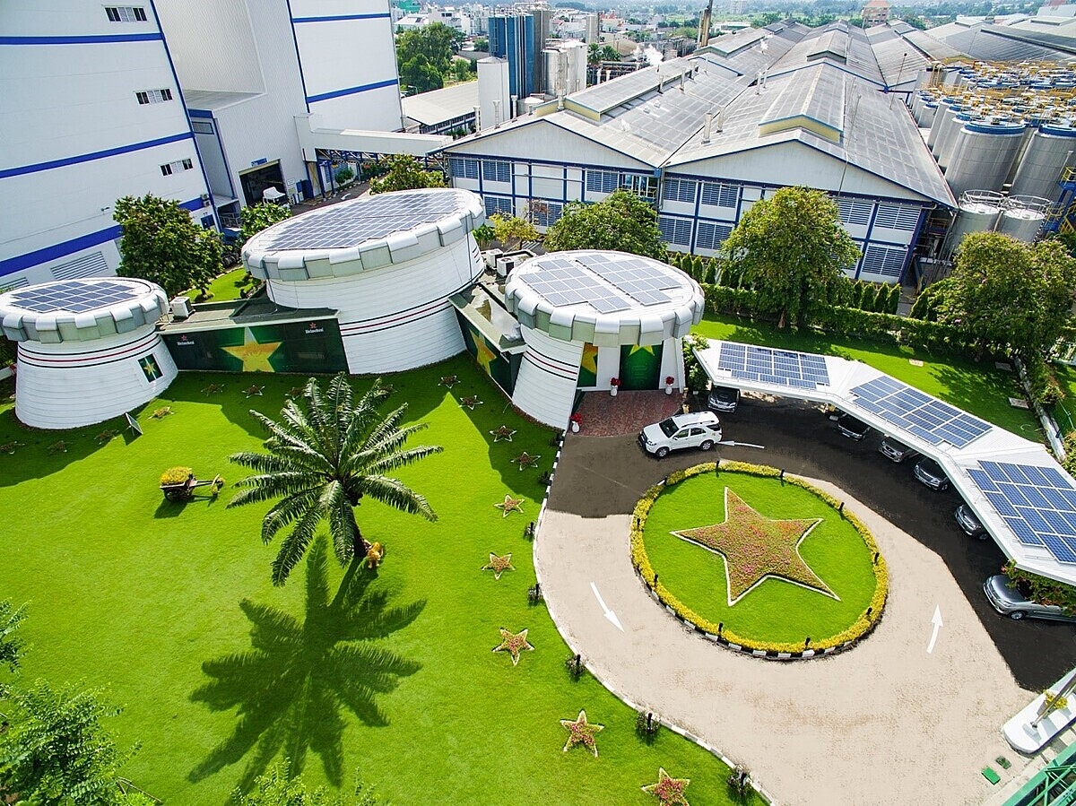 Nhà máy Heineken Việt Nam tại TP.HCM rộng 14,7 héc ta.