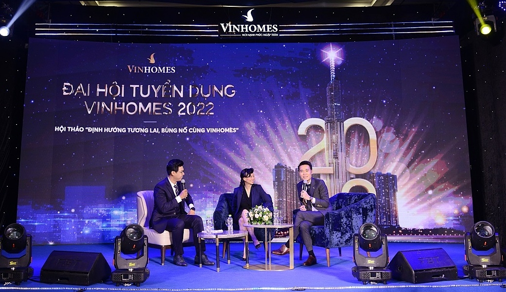 Đại hội tuyển dụng Vinhomes là một chương trình thường niên thu hút hàng chục ngàn bạn trẻ quan tâm đến cơ hội nghề nghiệp trong lĩnh vực BĐS.