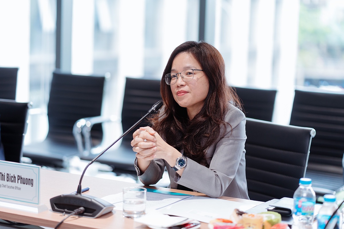 Bà Lê Thị Bích Phương - Quyền Tổng Giám đốc ABBANK.