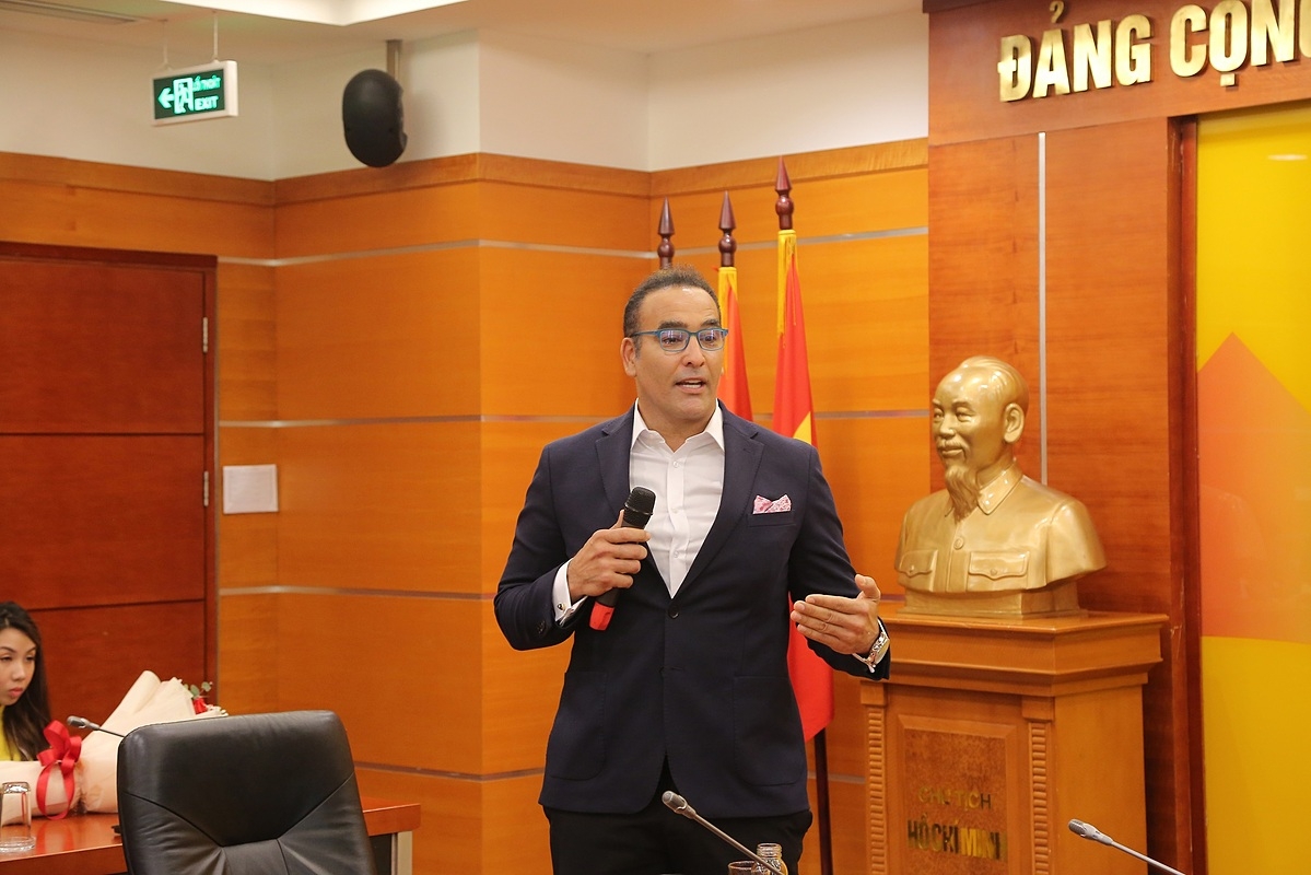 Ông Nebil Ben Assia cho rằng PVcomBank là đối tác phù hợp nhất sẽ cùng Vietpay đạt được sứ mệnh và cam kết của mình trên thị trường Việt Nam.
