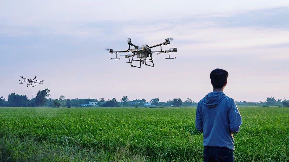 Sử dụng máy bay không người lái đang từng bước được phổ biến trong nông nghiệp ở Quảng Trị.