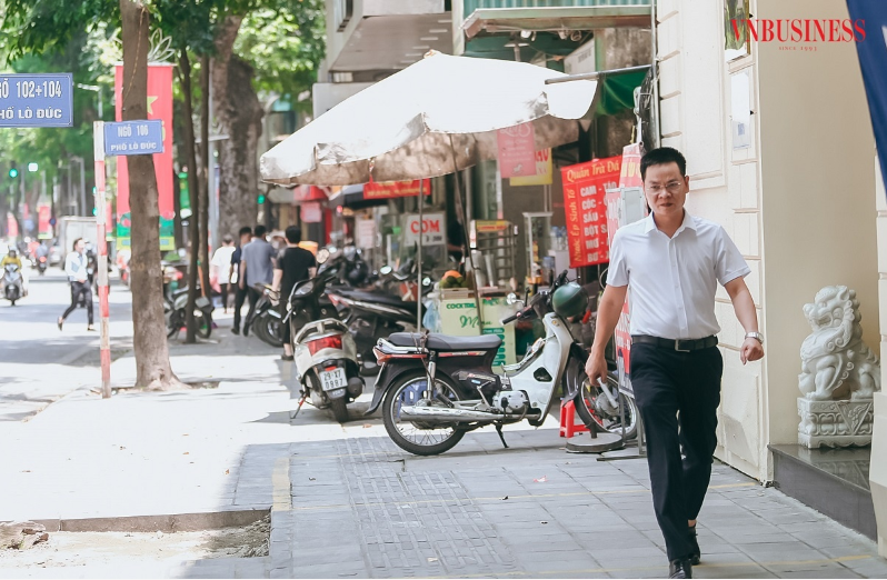 Phố Lò Đúc (quận Hai Bà Trưng, Hà Nội) được đề xuất đủ điều kiện về chiều rộng và hiện trạng vỉa hè để có thể cho thuê kinh doanh.