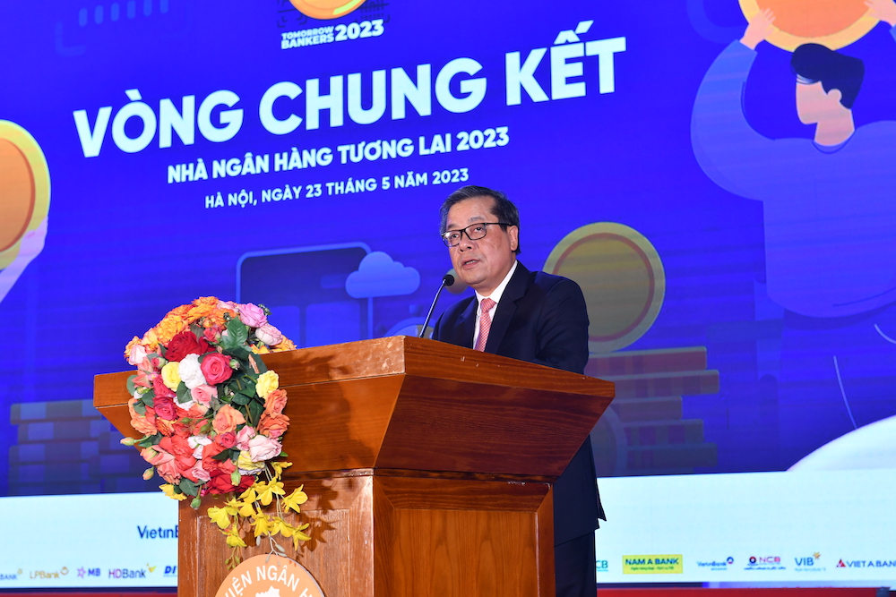 Phó Thống đốc NHNN Nguyễn Kim Anh phát biểu tại sự kiện.