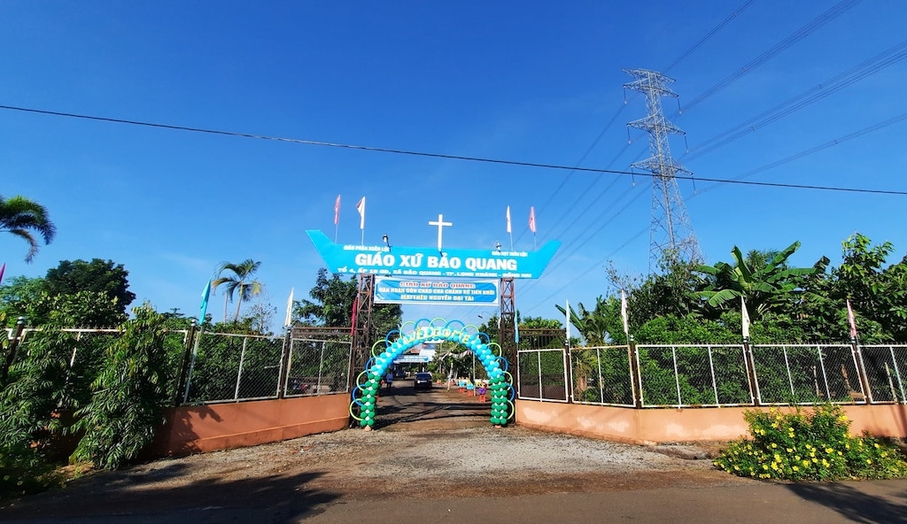 Có nhiều gương sáng đồng bào Công giáo ở Giáo xứ Bảo Quang.