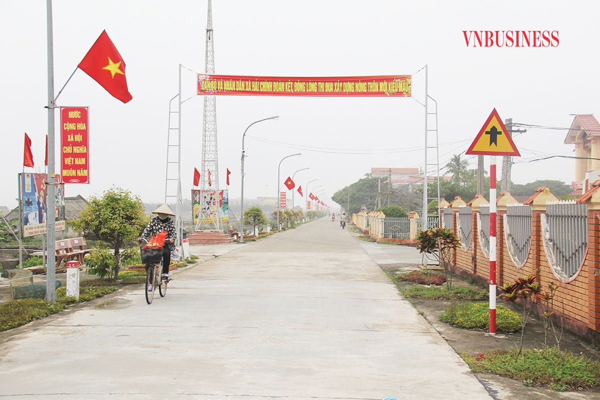 Nông thôn mới trên địa bàn huyện Hải Hậu đang có những chuyển biến mạnh mẽ.