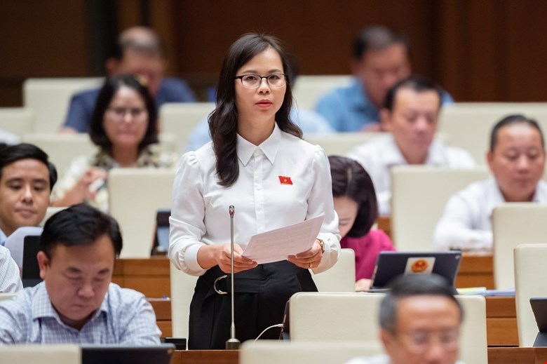 Đại biểu cho ý kiến về dự án Luật Hợp tác xã (sửa đổi) chiều ngày 25/5