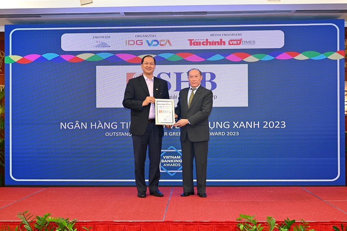 SHB được vinh danh 2 giải thưởng quan trọng tại Lễ trao giải Ngân hàng Việt Nam tiêu biểu năm 2022.