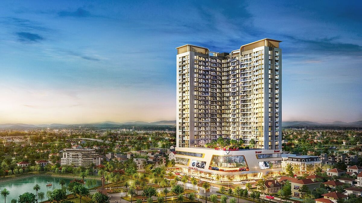 Vinhomes Sky Park – Biểu tượng sống mới giữa trung tâm thành phố Bắc Giang.